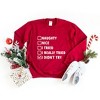 Simply Sage Market Women's Graphic Sweatshirt I Didn't Try Nice List - 3 of 4