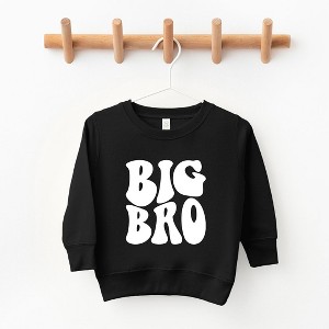 The Juniper Shop Big Bro Wavy Toddler Graphic Sweatshirt - 1 of 2