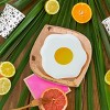 Jollity & Co. - Yolks on You Dinner Plates - Pack of 8 Paper Plates - 2 of 2