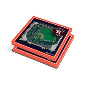 MLB Houston Astros 3D Stadium View Coaster - 1 of 3