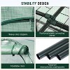 4 Tier Tool-Free Assembly Rust-Proof Mini Greenhouses for Outdoors, Waterproof Plant Repotting Mat for Medium/Small Plants - 4 of 4