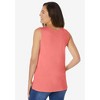 Woman Within Plus Size Perfect Scoopneck Tank - 3 of 4