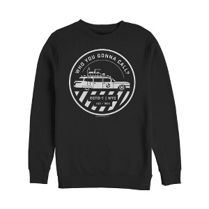 Men's Ghostbusters Ecto-1 Wagon Logo Sweatshirt - 1 of 3