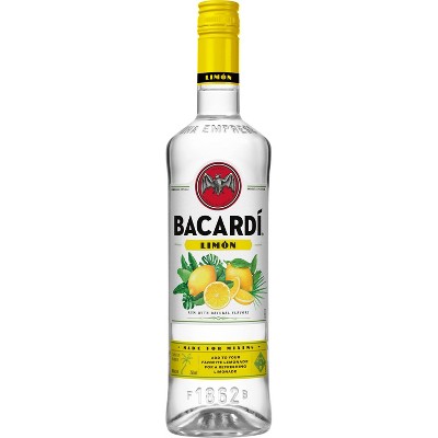 Bacardi Limon Citrus Flavored Rum - 750ml Bottle