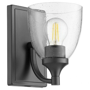 Quorum Lighting Enclave 1 - Light Sconce in  Matte Black - 1 of 1