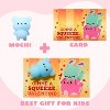 Joyfy 28 Packs Squishy Toy Gift Cards for Kids | Kawaii Mochi Stress Relief Fidget Toys with Cards - 4 of 4