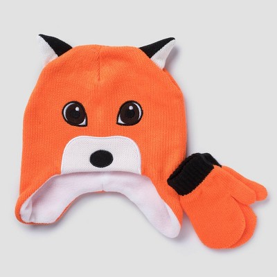 orange hat toddler