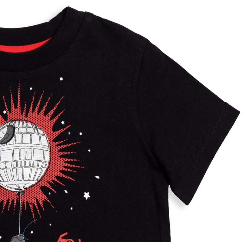 Star Wars Darth Vader Yoda Birthday T-Shirt Toddler to Big Kid, 5 of 8