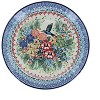Blue Rose Polish Pottery Ceramika Artystyczna Dessert Plate - 2 of 3