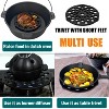 Itopfox Cast Iron Trivet Set, Meat Rack & Grate for Dutch Ovens, Raise Food, Burner Diffuser, Camp Fire Trivet, Table Protector - 4 of 4