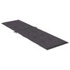 vidaXL Deck Chair Cushion Melange Anthracite (29.5"+41.3")x19.7"x1.2" Fabric - 4 of 4