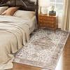HOMCOM Area Rug, Boho Machine Washable Rug, Non-Slip Low Pile Carpet for Living Room, Bedroom, Dining Room, Home Office - 3 of 4