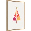 Amanti Art 16"x23" Little Christmas Tree by Kubistika Framed Canvas Wall Art Print - 2 of 4