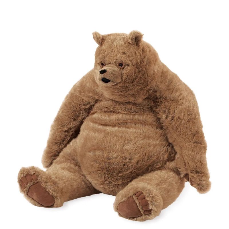 Manhattan Toy 40" Kodiak Brown Bear Jumbo Stuffed Animal, 1 of 6
