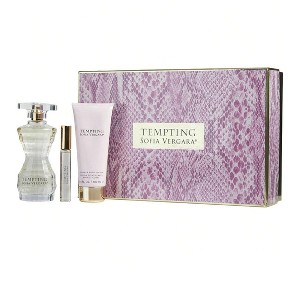 Sofia Vergara Tempting 3 Pc Set Women Edp Spray 3.4, Body Lotion 3.4,Sp 0.33 Oz - 1 of 1