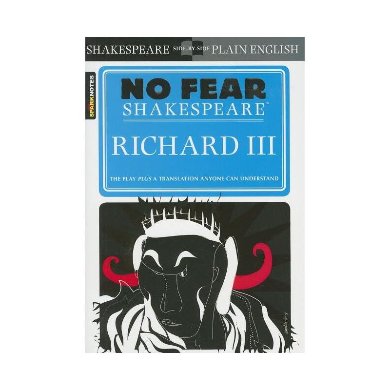 Richard III (No Fear Shakespeare) - (Sparknotes No Fear Shakespeare) by  Sparknotes & Sparknotes (Paperback), 1 of 2