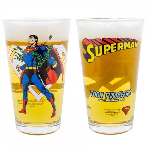 Adult Superman Power Pint Glass - 1 of 4