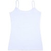 Studio 3 Women's Basic Cami Tank Tops Adjustable Spaghetti Strap Essential Camisole Value Pack - 2 of 3
