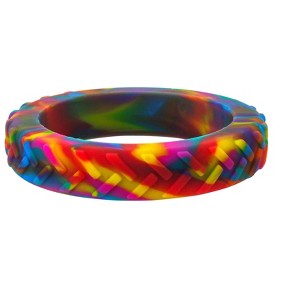 Chewigem Chew Bracelet with Small Treads, Rainbow - 1 of 1