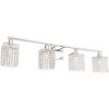 Elegant Lighting Phineas 4 light Chrome and Clear Crystals wall sconce - 4 of 4