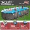 Coleman Power Durable Steel Frame Swim Vista Series II 20' x 10' x 48" Above Ground Outdoor Swimming Pool Set with 1000 GPH Filter Pump and Ladder - 2 of 4