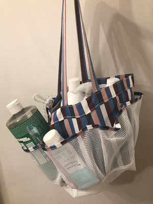 Mesh Shower Caddy Striped - Room Essentials™