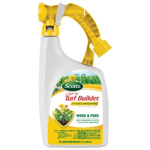 Scotts 32oz Liquid Turf Builder with Plus 2 Weed Control - 1 of 4