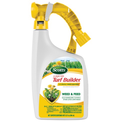 Scotts 32oz Liquid Turf Builder with Plus 2 Weed Control - image 1 of 4