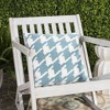 Hanne Houndstooth Pillow - Safavieh - image 2 of 3