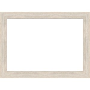 Amanti Art Hardwood Chocolate Narrow Framed Dry Erase Magnetic Board - 1 of 4