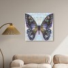 Art Remedy On Her Way Colorful buterfly and flowers wall art Unframed - 2 of 4