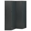 vidaXL Room Divider Freestanding Privacy Screen for Room Separation Steel - Anthracite 63" x 70.9" - 2 of 4