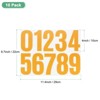 Unique Bargains Vinyl Self-Adhesive Mailbox Number Stickers 10 Sheets - 3 of 4