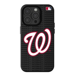 Keyscaper MLB Text Backdrop MagSafe Compatible Cell Phone Case for iPhone 16 Plus - 1 of 4
