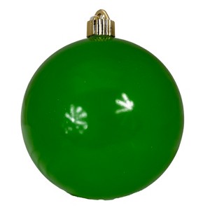 Christmas By Krebs - Plastic Shatterproof Ornament Decoration - Kiwi Green, 6 inch (150mm) [2 Count] - 1 of 4