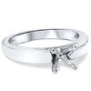 Pompeii3 Solitaire Cathedral Semi Mount Engagement Ring Setting - 4 of 4