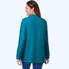 Woman Within Plus Size Perfect Mockneck Tunic - 3 of 4