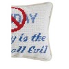 C&F Home 6.5" x 9" The Root Needlepoint Small Petite Throw Pillow - 3 of 4
