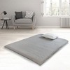 Native Nest Japanese Futon Floor Mattress - Twin - Medium Firm Shikibuton for Adults - Foldable and Portable Japanese Bed with Cotton Cover - 2 of 4
