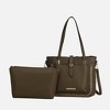 MKF Collection Raya Vegan Leather Women’s Shoulder Bag with Crossbody Pouch by Mia K - 2 of 4