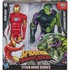 Marvel Titan Hero 12-inch Spider-Man Maximum Venom Series 2-Pack Iron Man vs Venomized Hulk - 4 of 4
