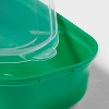 10pc (set of 5) Single Compartment Plastic Meal Prep Food Storage Container Set - Room Essentials™ - 3 of 3