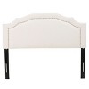 Queen/Full Killian Headboard Tufted Modern and Contemporary Upholstered Fabric Headboard-Christopher Knight Home - 2 of 4