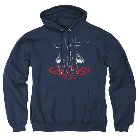 Supernatural Silhouettes Adult Pull-Over Hoodie - image 1 of 4