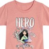 Girls' - Disney - Mulan Hero Of My Story Fitted Short Sleeve Graphic T-Shirt - 2 of 4