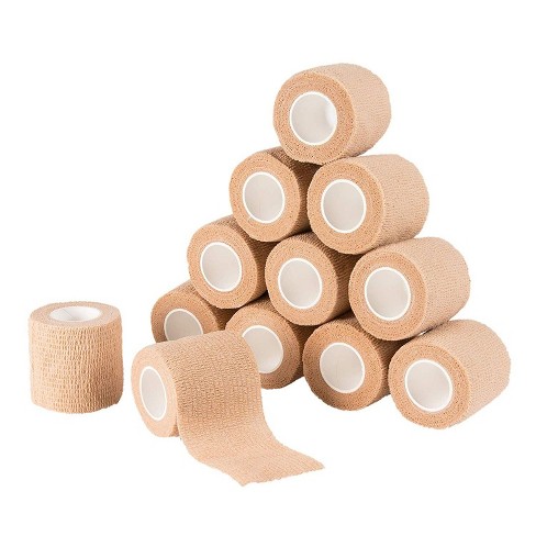 cohesive bandage juvale adherent gauze bandages