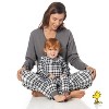 6M-18M Baby Snoopy Print Cotton Family Matching Pajamas Holiday 2-Piece Sets for Christmas with Woodstock Charlie Brown Linus - PEANUTS - image 3 of 4