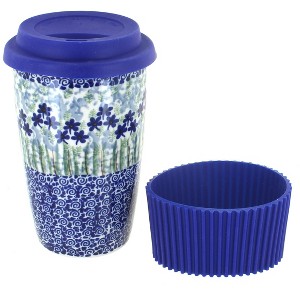 Blue Rose Polish Pottery K115 Manufaktura Travel Mug - 1 of 2