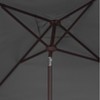 Milan Fringe 7.5 Ft Square Crank Umbrella - PAT8408 - Safavieh - 3 of 4