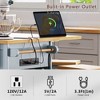YOOCOZZ Multi-functional Rolling Kitchen Island with Drop Leaf, Power Outlet and Large Storage Space - 4 of 4